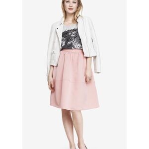 Express full midi skater skirt